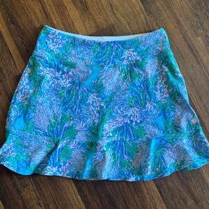 NWOT Lilly Pulitzer Luxletic Zadora Skort Womens